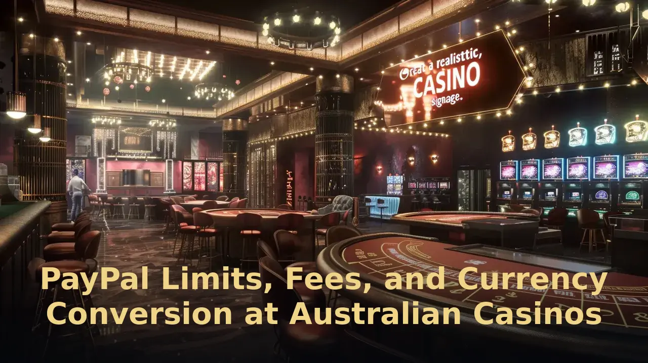 PayPal Limits, Fees, and Currency Conversion at Australian Casinos